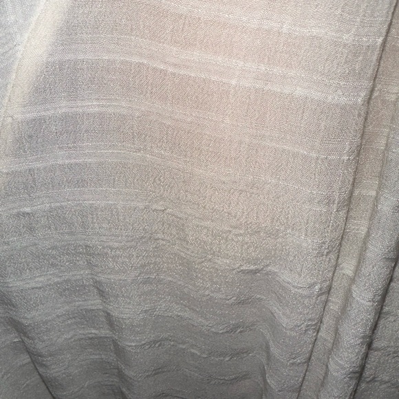 NWT Lulus Cream Color Short Sleeve Prairie Style Dress, Size XL - Picture 8 of 11